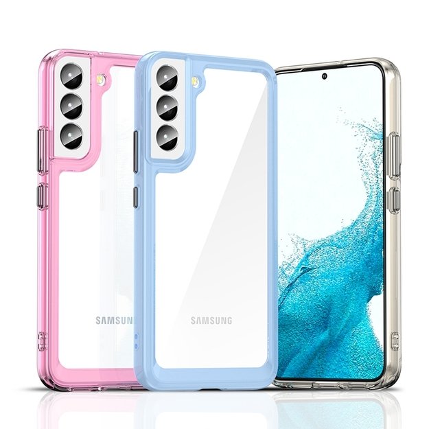 Outer Space Case Case for Samsung Galaxy S22 + (S22 Plus) Hard Cover with Gel Frame Transparent 10