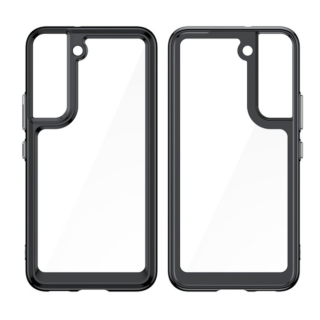 Outer Space Case Case for Samsung Galaxy S22 + (S22 Plus) Hard Cover with Gel Frame Transparent 13