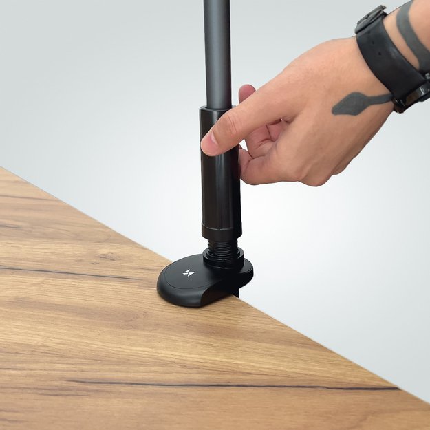 Wozinsky long flexible phone and tablet holder black (WTHBK5) 24