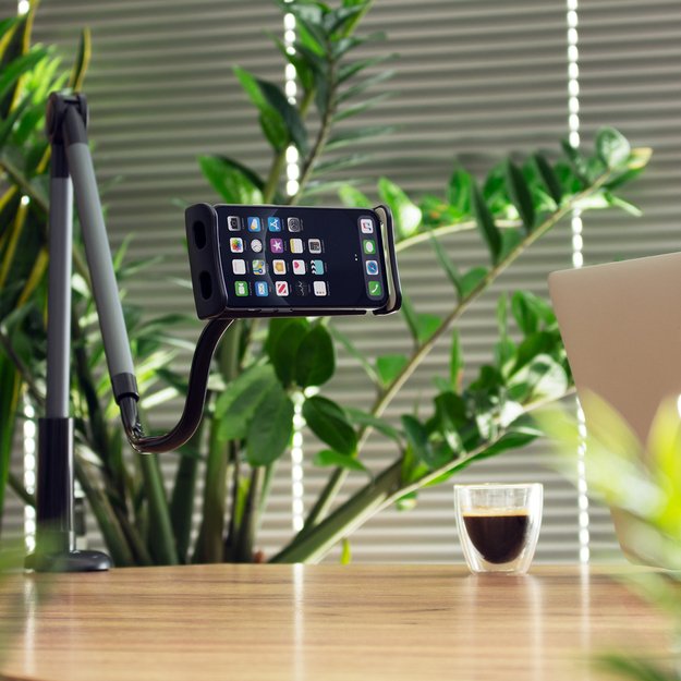 Wozinsky long flexible phone and tablet holder black (WTHBK5) 29