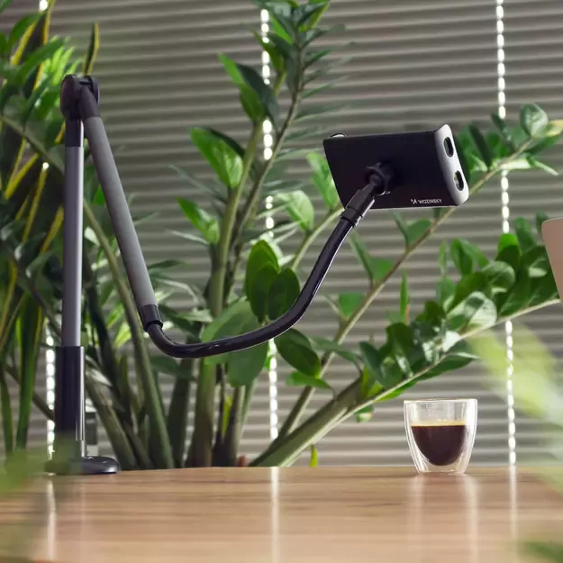 Wozinsky long flexible phone and tablet holder black (WTHBK5) 17