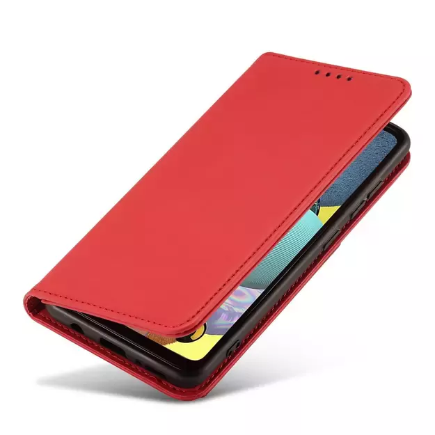 Magnet Card Case Case for Samsung Galaxy A13 5G Pouch Wallet Card Holder Red 7