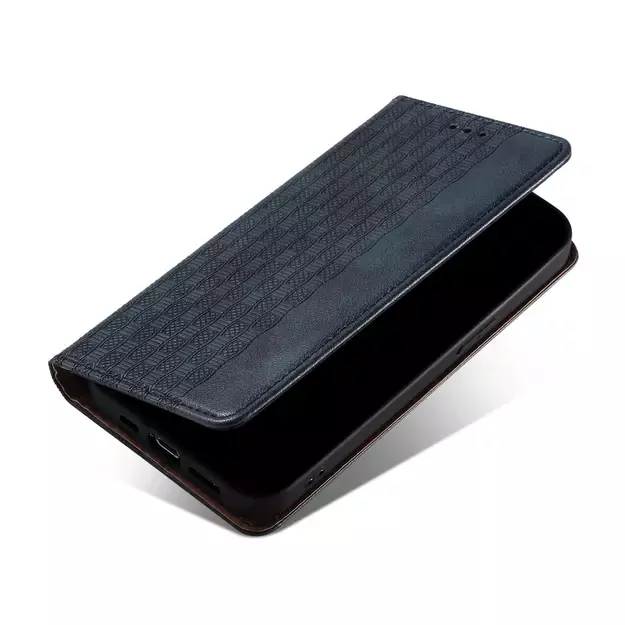 Magnet Strap Case Case for Samsung Galaxy S22 + (S22 Plus) Pouch Wallet + Mini Lanyard Pendant Blue 17