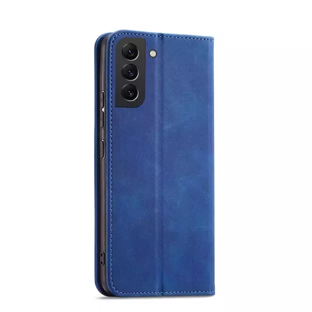 Magnet Fancy Case Case for Samsung Galaxy S22 + (S22 Plus) Pouch Wallet Card Holder Blue 14