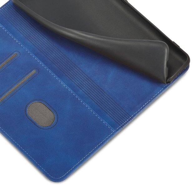 Magnet Fancy Case Case for Samsung Galaxy S22 + (S22 Plus) Pouch Wallet Card Holder Blue 7
