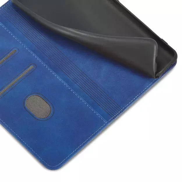 Magnet Fancy Case Case for Samsung Galaxy S22 + (S22 Plus) Pouch Wallet Card Holder Blue 19