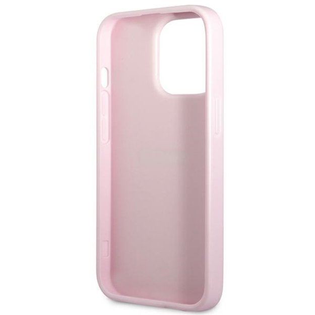 Guess GUHCP13LPSASBPU iPhone 13 Pro / 13 6.1&quot  purple/purple Saffiano Hot Stamp &amp  Metal Logo 6