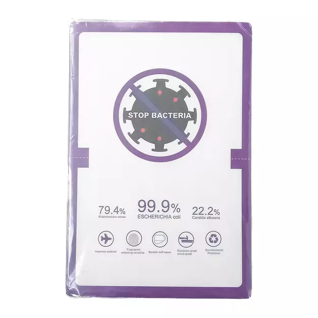 50 pcs. Hydrogel, antibacterial, self-healing foil for cutting with a plotter (18cm x 12cm) 1