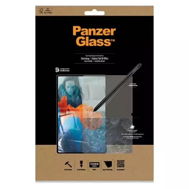 PanzerGlass E2E Super+ tempered glass for Samsung Galaxy Tab S8 Ultra 6