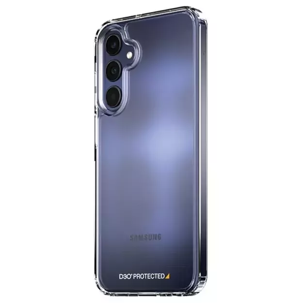 PanzerGlass HardCase with D3O® Bio and Military Grade certification for Samsung Galaxy A25 5G - transparent 5