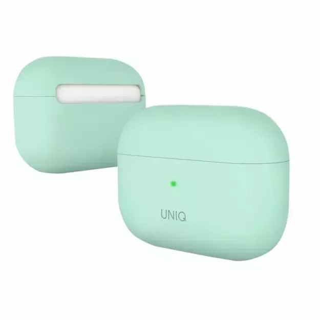 Uniq Lino Silicone case for AirPods Pro - mint 1