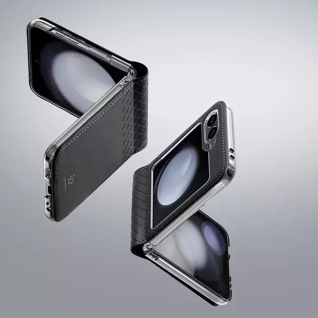 Dux Ducis Brill leather case for Samsung Galaxy Z Flip 6 - black 16