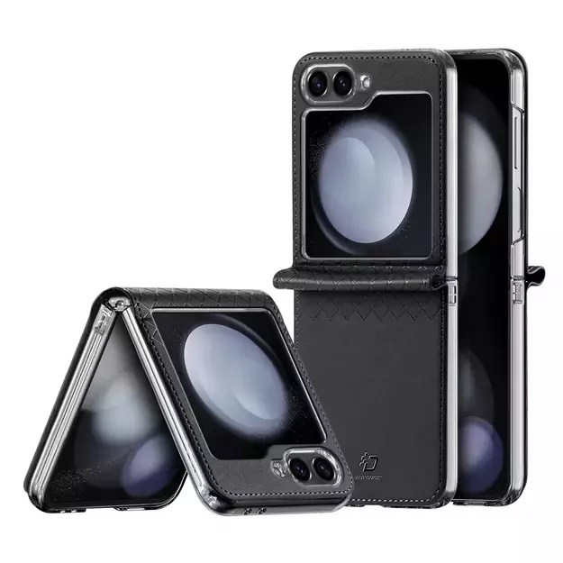 Dux Ducis Brill leather case for Samsung Galaxy Z Flip 6 - black 11