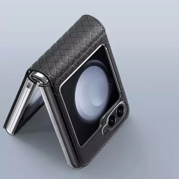 Dux Ducis Brill leather case for Samsung Galaxy Z Flip 6 - black 14