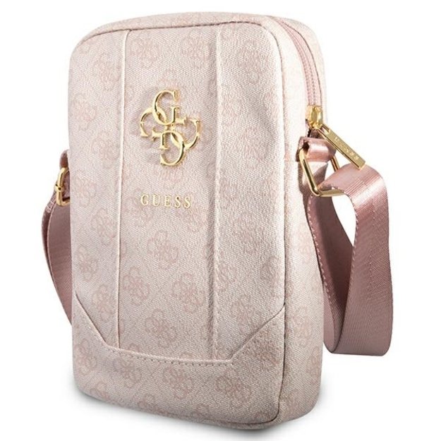 Guess Bag GUTB8G4GFPI 8&quot  pink/pink 4G Big Metal Logo 3