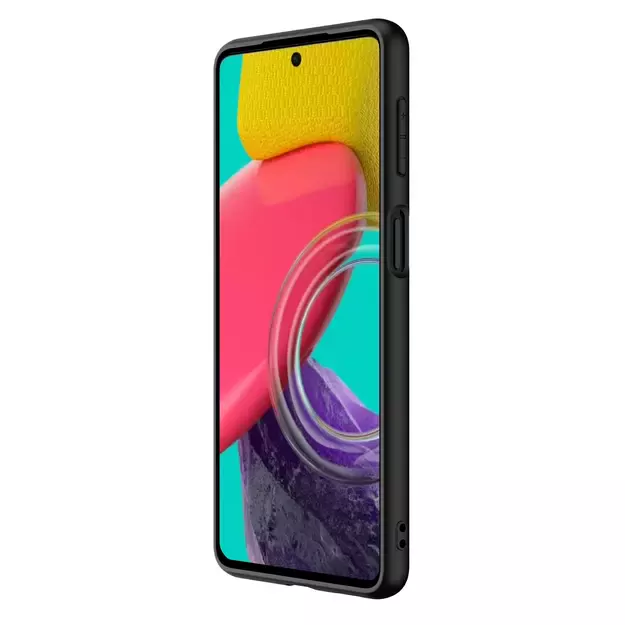 Nillkin Textured Case durable reinforced case with gel frame and nylon back for Samsung Galaxy M53 5G black 5