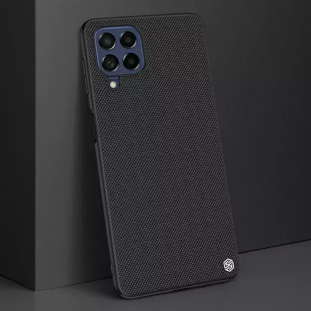 Nillkin Textured Case durable reinforced case with gel frame and nylon back for Samsung Galaxy M53 5G black 6