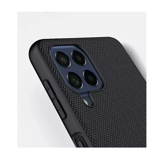 Nillkin Textured Case durable reinforced case with gel frame and nylon back for Samsung Galaxy M53 5G black 11