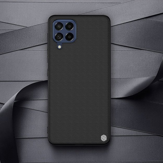 Nillkin Textured Case durable reinforced case with gel frame and nylon back for Samsung Galaxy M53 5G black 31