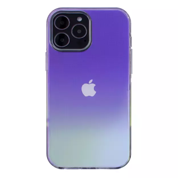 Aurora Case case for iPhone 13 gel neon cover purple 4