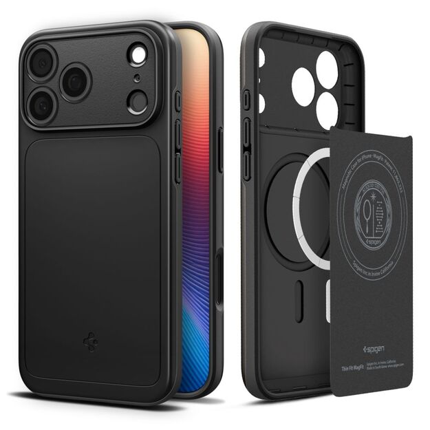 Spigen Thin Fit MagSafe Case for iPhone 17 Pro Max - Black