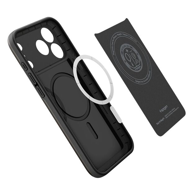 Spigen Thin Fit MagSafe Case for iPhone 17 Pro Max - Black 12