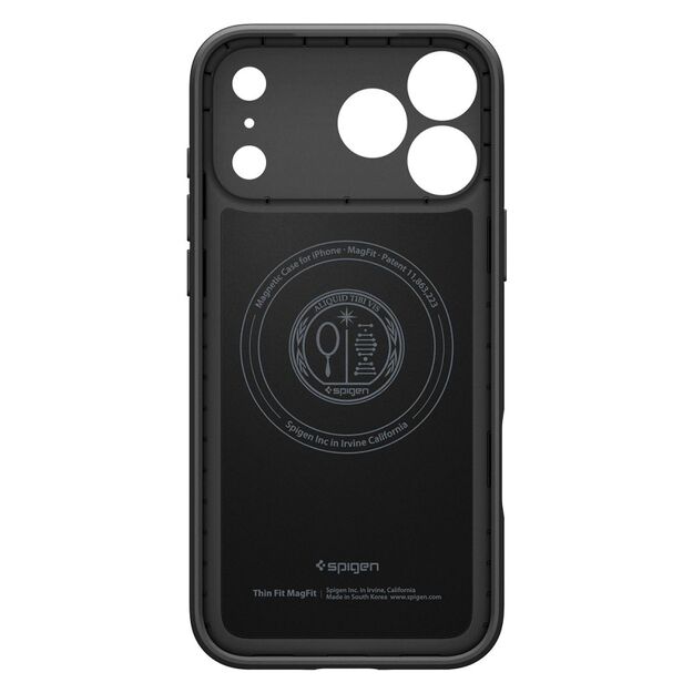 Spigen Thin Fit MagSafe Case for iPhone 17 Pro Max - Black 9