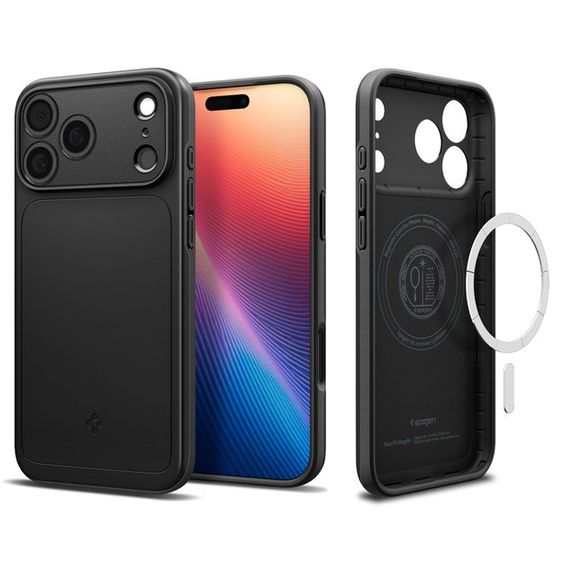 Spigen Thin Fit MagSafe Case for iPhone 17 Pro Max - Black 16