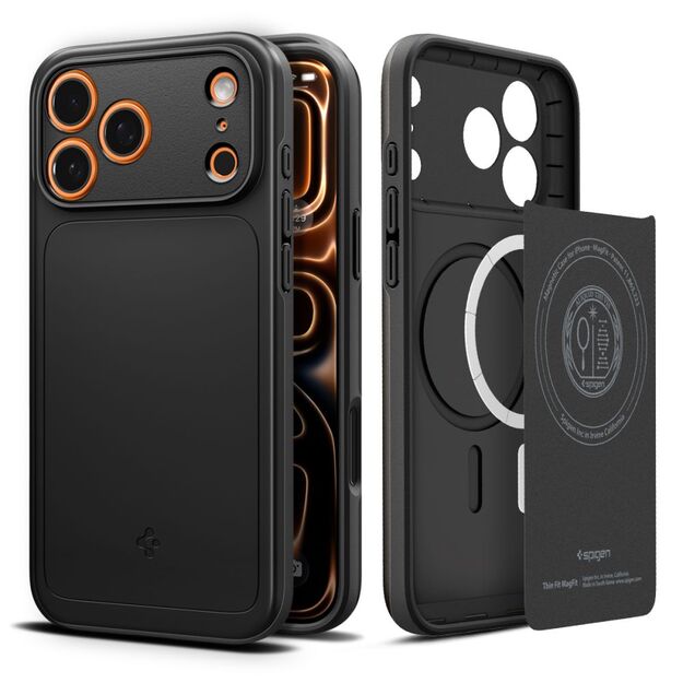 Spigen Thin Fit MagSafe Case for iPhone 17 Pro Max - Black 17