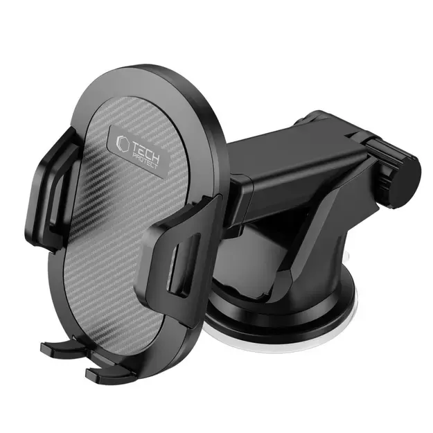 Tech-Protect V1 Car Phone Holder for Windshield/Cockpit - Black 8
