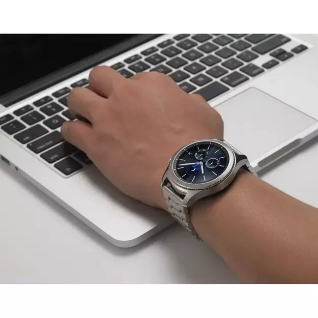 Tech-Protect Stainless Bracelet for Samsung Galaxy Watch 3 45mm - Black 3