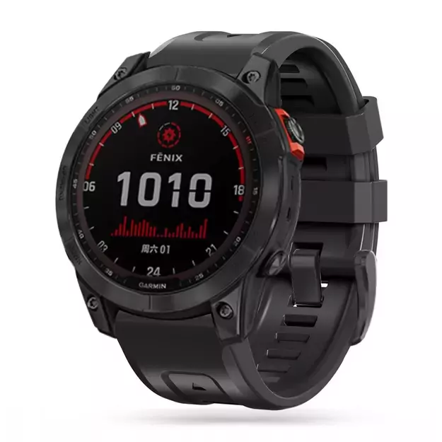 Tech-Protect IconBand for Garmin Fenix 5 / 6 / 6 Pro / 7 - Black 1