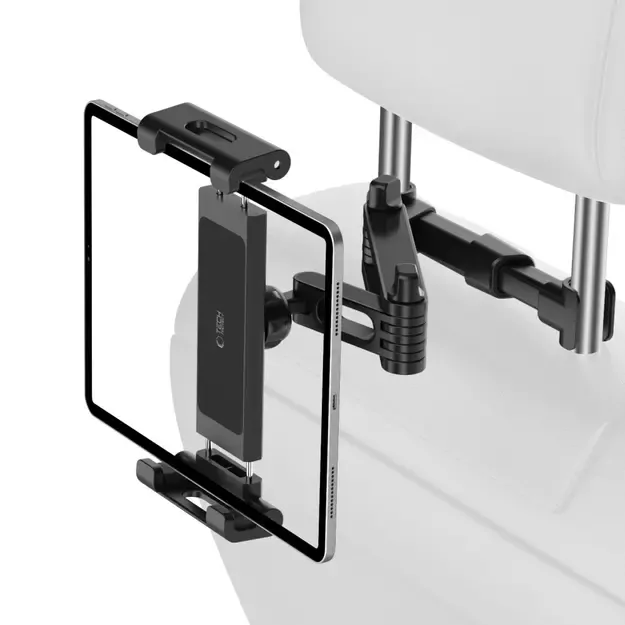Tech-Protect V1 Telescopic Car Headrest Phone Holder - Black 10