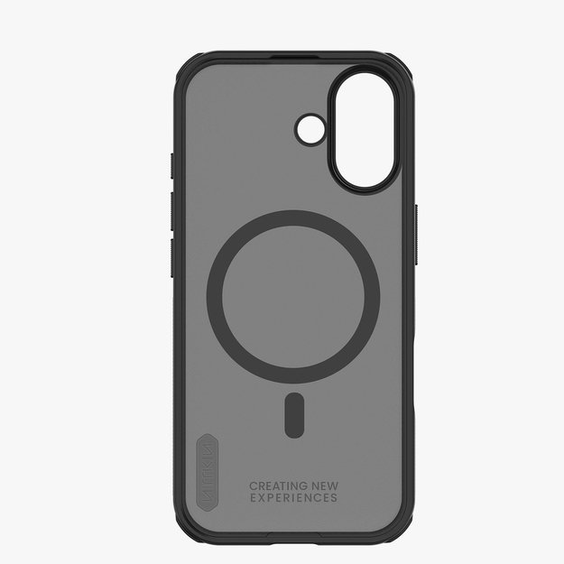 Nillkin Super Frosted Shield Pro Magnetic Case Compatible with MagSafe for iPhone 17 - Translucent Black 4