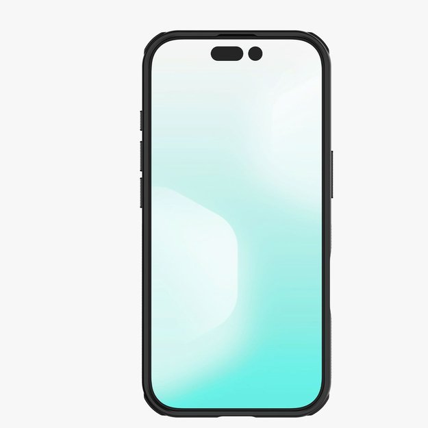 Nillkin Super Frosted Shield Pro Magnetic Case Compatible with MagSafe for iPhone 17 - Translucent Black 2