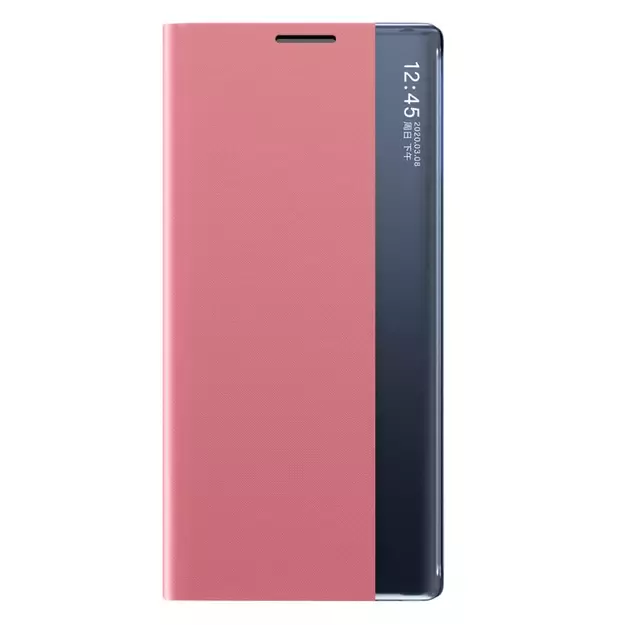Sleep Case Bookcase Type Case with Smart Window for Samsung Galaxy A22 4G pink 9