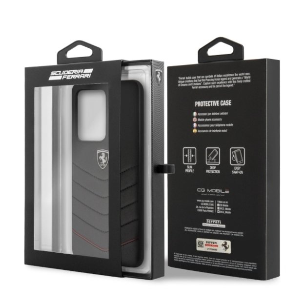 Ferrari Hardcase FEHQUHCS69BK S20 Ultra G988 black/black Heritage 12