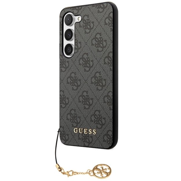 Guess 4G Charms Collection case for Samsung Galaxy A55 - black 1