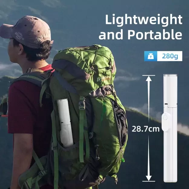 Selfie Stick Tech-Protect L09S with Tripod - White 6