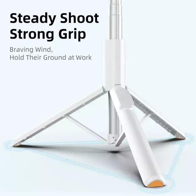 Selfie Stick Tech-Protect L09S with Tripod - White 7