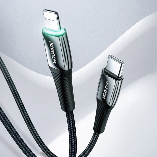 Joyroom S-1224K2 USB-C / Lightning PD cable 20W 2.4A 1.2m - red 15