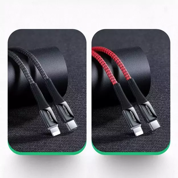 Joyroom S-1224K2 USB-C / Lightning PD cable 20W 2.4A 1.2m - red 11