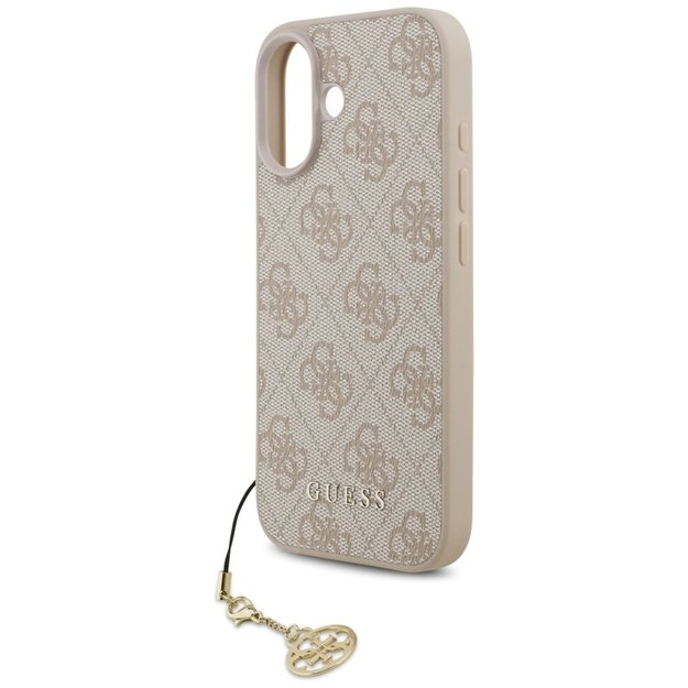 Guess 4G Charms Collection MagSafe Case for iPhone 17 - Pink 4