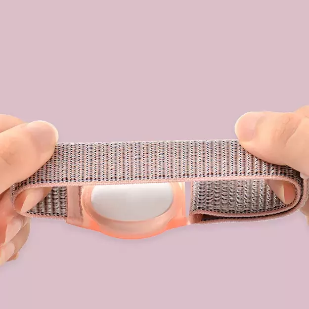 Tech-Protect Nylon Strap for Kids for Apple AirTag - Lime 7