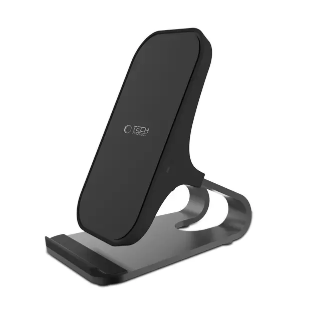 Tech-Protect QI15W-S1 inductive charger 15W in the form of a stand - black 8
