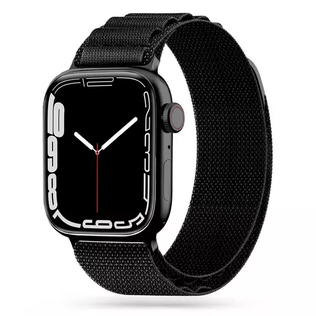 Tech-Protect Nylon Pro Strap for Apple Watch 4 / 5 / 6 / 7 / 8 / 9 / SE / Ultra 1 / 2 (42/44/45/49 mm) - Black 12