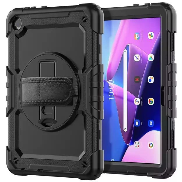 Tech-Protect Solid360 Case for Lenovo Tab M10 (3rd Gen.) 10.1&quot  TB-328 - Black 11