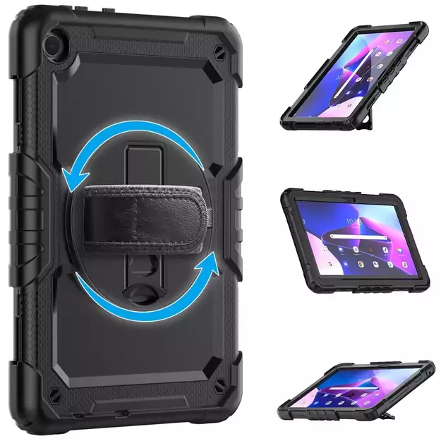 Tech-Protect Solid360 Case for Lenovo Tab M10 (3rd Gen.) 10.1&quot  TB-328 - Black 8