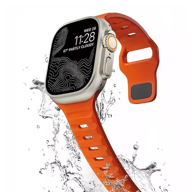Tech-Protect IconBand Line for Apple Watch 4 / 5 / 6 / 7 / 8 / 9 / SE / Ultra 1 / 2 (42/44/45/49 mm) - black 8