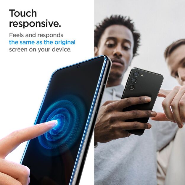Spigen Glas.tR EZ Fit Tempered Glass for Samsung Galaxy S23 - 2 pcs. 10